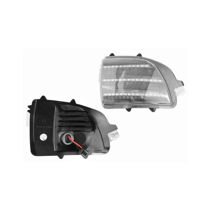 LED spejl blinklys, klart glas Dynamic, 1 par XC70, XC90