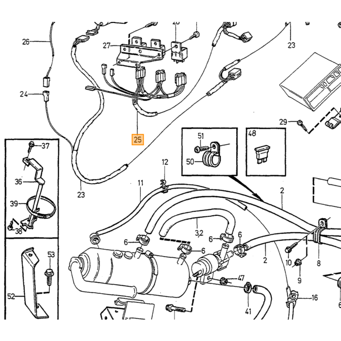 Volvo ledningsnet Volvo varenummer 3728561