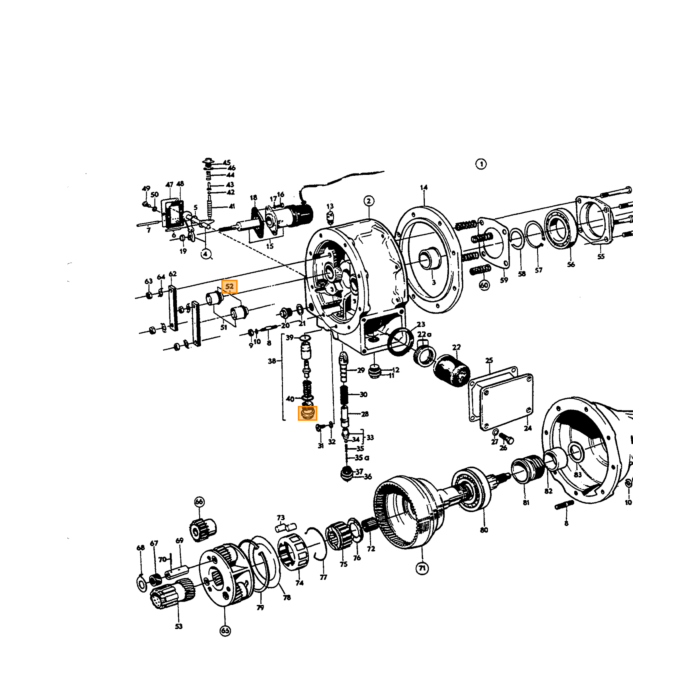 Volvo Gummiring-overdrive Volvo varenummer 380299