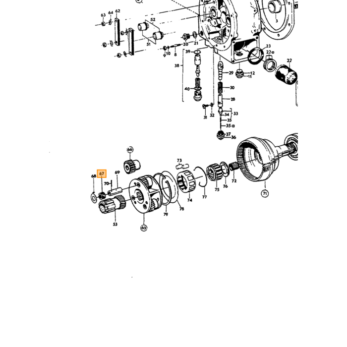 Volvo Lejeoverdrive type D Volvo varenummer 380410