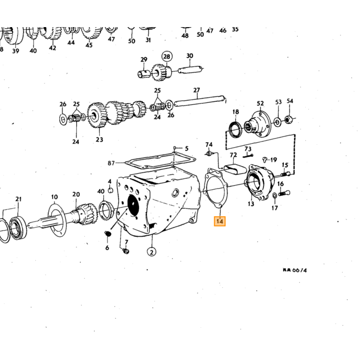 Volvo Pakning Volvo varenr. 380800
