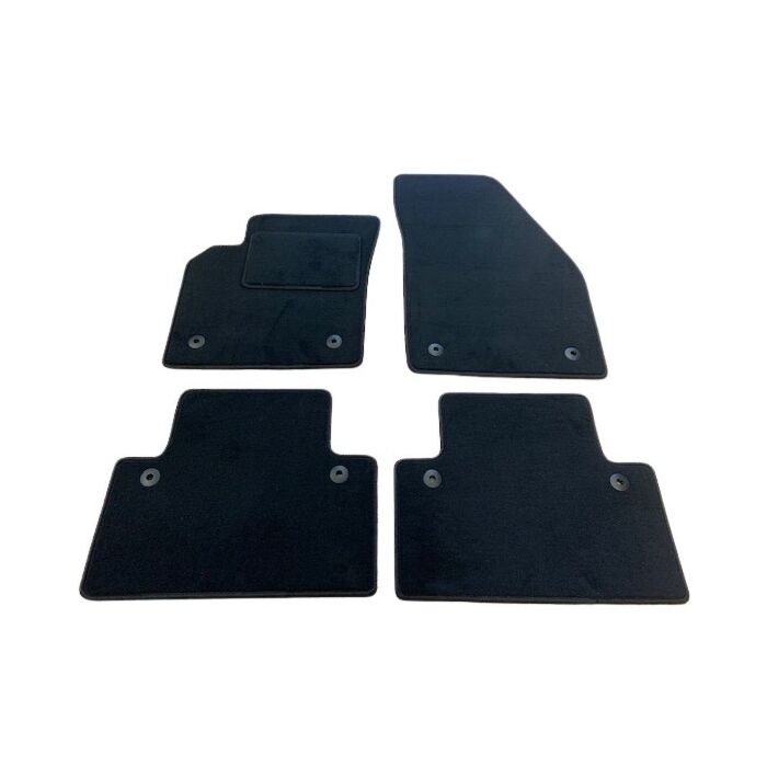 Vloermattenset Zwart Volvo S40 - V50 2004-2014
