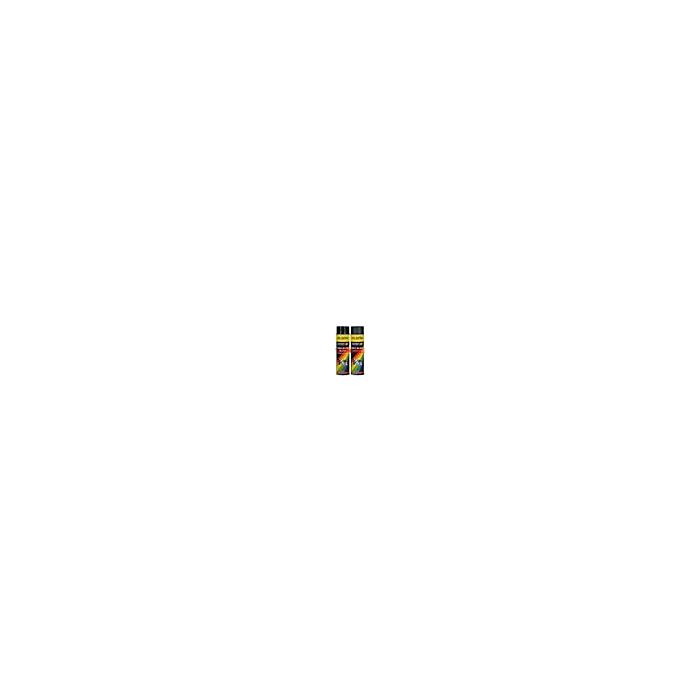 Spuitbus Rally zwart 500 ml ( zijdeglans)