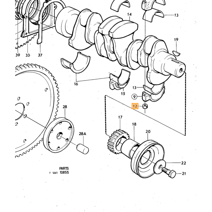 Volvo Olienippel Dysefordelergear B18+B20 Volvo varenummer 418416