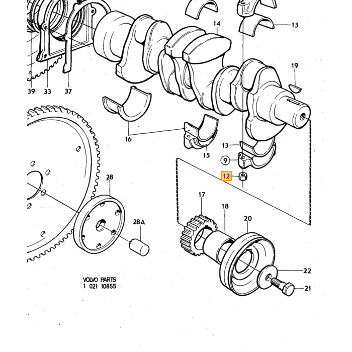 Volvo Klep veer B18+B20+B30  dubbele veer performance set 8 stuks 6000 tpm incl HD klepzetels Volvo onderdeel nr 418737PD