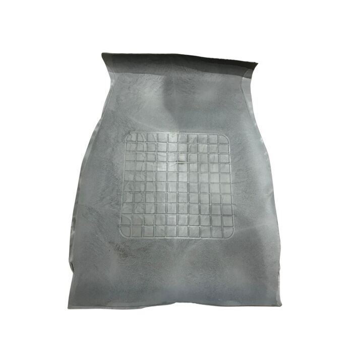 Mat rubber voor amazon rechts B16 (en B18-1964) grijs met vierkant patroon