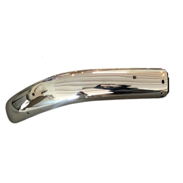 Volvo Bumper PV444+PV544 1954+ rechts voor RVS Volvo onderdeel nr 661696S