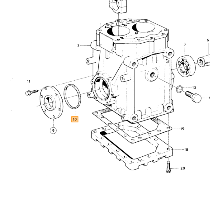 Volvo Bus Remafstand Amazon P1800 140 164 240 Volvo varenummer 672818