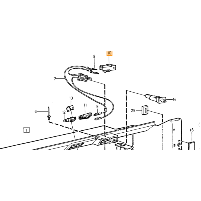 Volvo holder Volvo varenr. 6812207