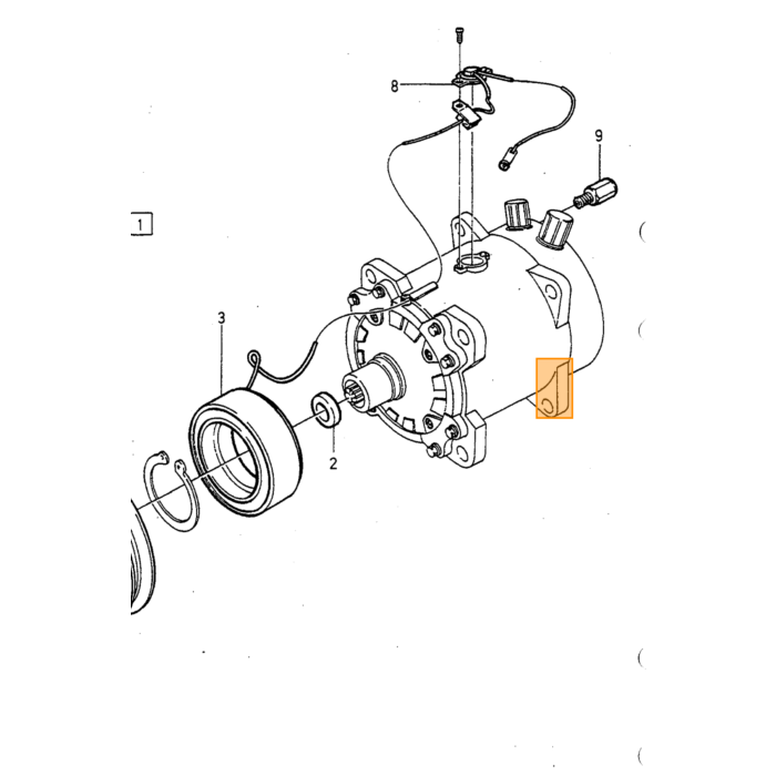 Volvo remskive Volvo varenr. 6848093