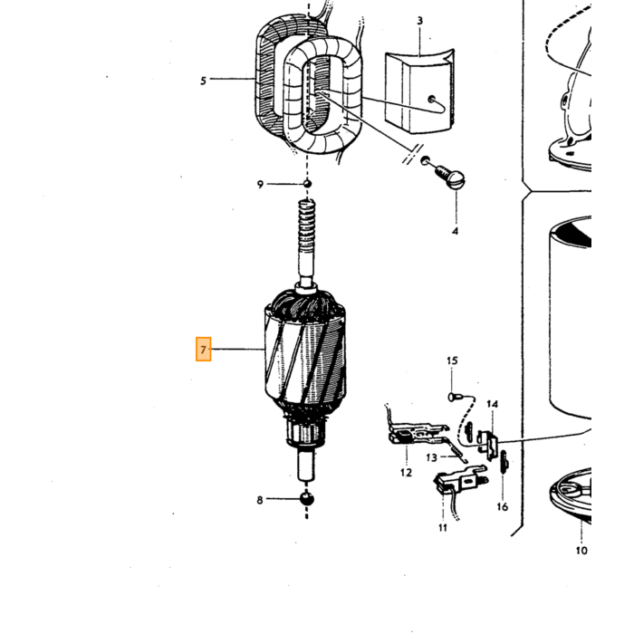Volvo tilhørende flange Volvo varenummer 687252