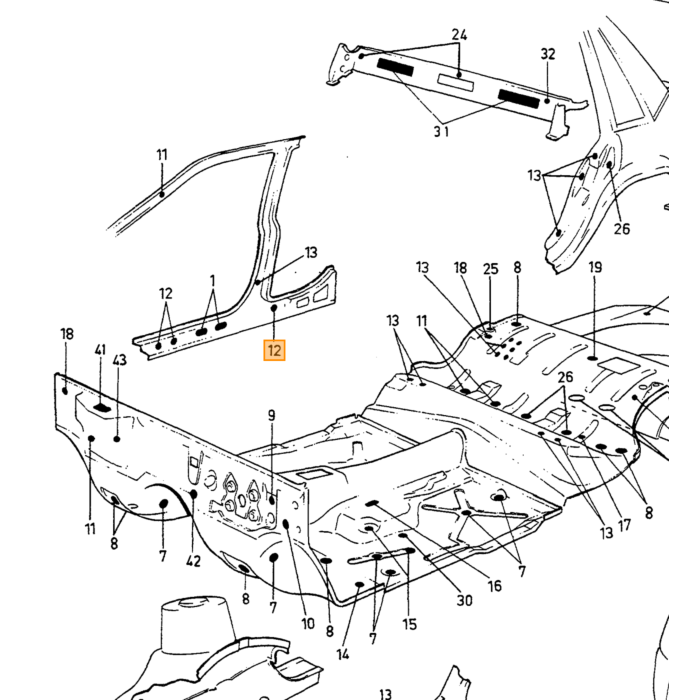 Volvo isoleringsmateriale Volvo varenummer 692075