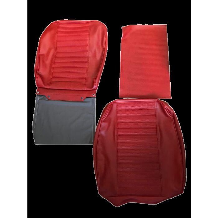 Volvo Polstringssæt Amazon sædebetræk sæde rød 1969-1970 432-597 524-600 inkl. 692890 ryg Volvo varenummer 692889