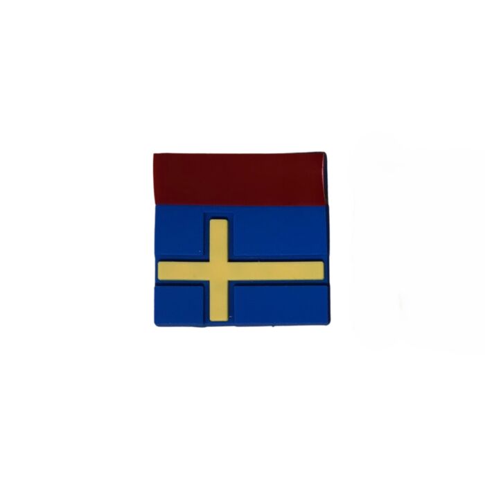 Svensk flag 3D bilsticker - for Volvo XC40 XC60 XC90 V90 S90 S60 V60 V40 V50
