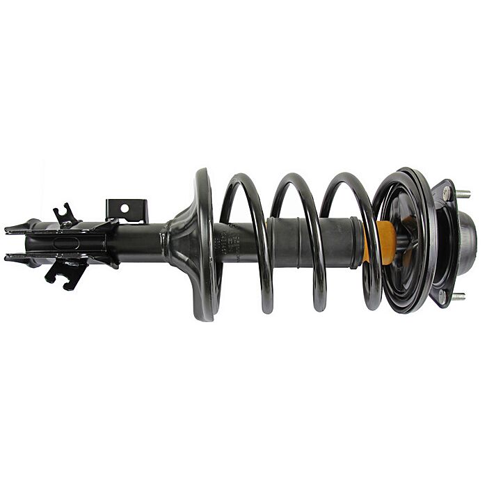 schokbreker Links voor set met veer en veerpoot V40 S40  2000-2001 voorgemonteerd