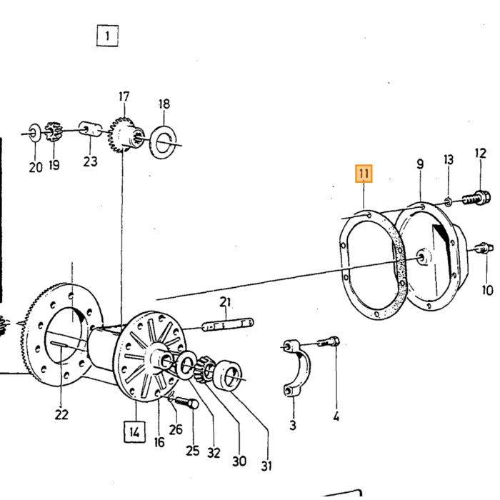 Volvo erstattet af nummer 1377332 Volvo varenummer 89254