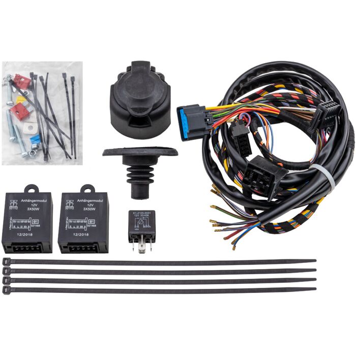 13 polige  kabel set trekhaak xc90 met module (geen grijze stekker)
