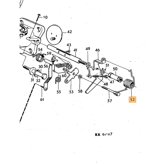 Volvo Groove Pin Volvo varenr. 907174
