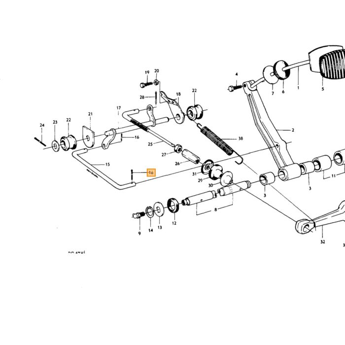 Volvo Split Pin 2,5 x 50 Volvo varenr. 907844