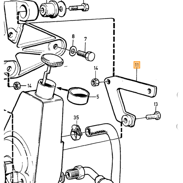 Volvo styretøjskasse se 9127308R Volvo varenummer 9127308