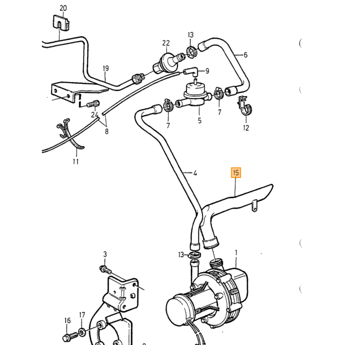 Volvo Indsugningsmanifold Volvo varenummer 9135181