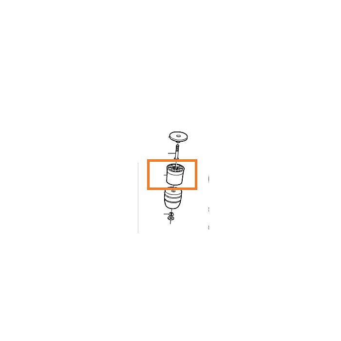 kap Schokbreker stootrubber achteras FWD Volvo 850 - S70 - V70 - C70