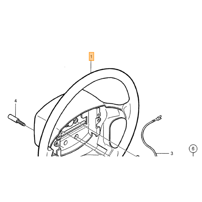 Volvo Styrehus 850+S70+V70 -2000 2WD C70-2005 ref. 5003815 6800275 8251305 8602270 9140421 9169210 9461275 Volvo varenummer 9140421