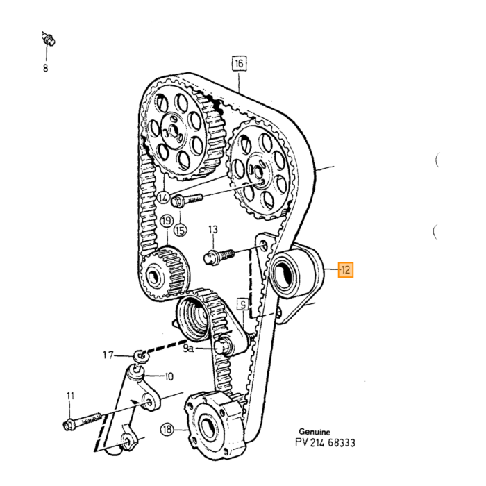 Volvo skrue Drivsystem: manuel gearkasse Volvo varenummer 9176203