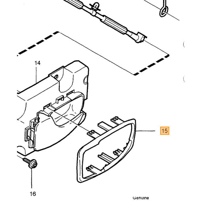 Volvo Pakning Volvo varenr. 9187059