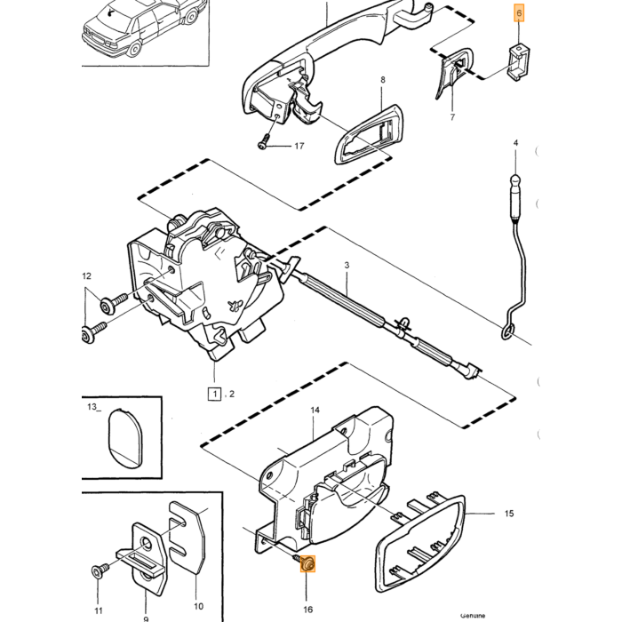 Volvo Pakning Volvo varenr. 9187060