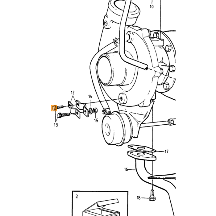 Volvo Gummiring krumtaphusventilation + fordeler B19 + B21 + B23 (925065) pakning Volvo varenummer 949659