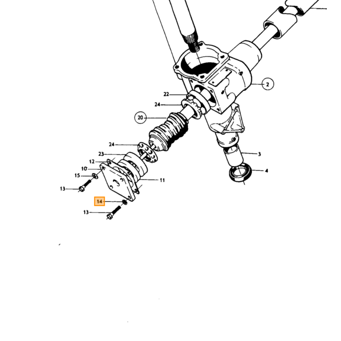 Volvo Moeren set achteras 140 145 1/2UNC nylock voor oa 955570draagarm onder  schokbreker onder en panhard stang Volvo onderdeel nr 950356set