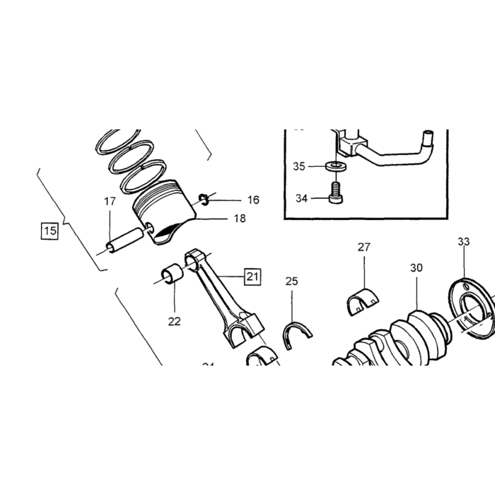 Volvo PIN Volvo varenr. 950543