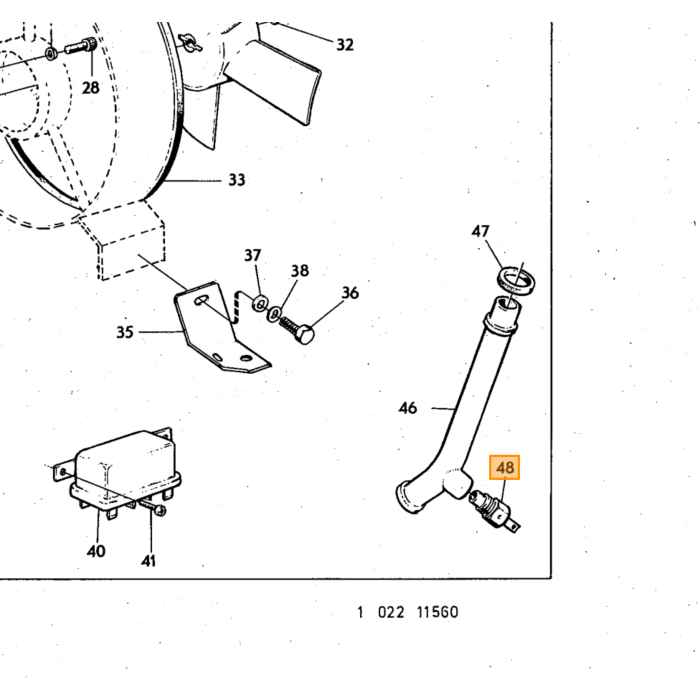 Volvo Skrue Parker krom dør Amazon og vinduesbetjening Volvo varenummer 955137