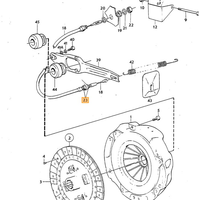 Volvo Møtrik UNF 9/16 13mm 264 B27 servostyring Volvo varenummer 955859
