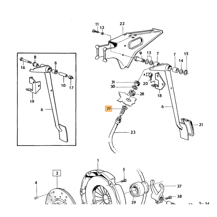 Volvo Revet ring til 1206205 684771 Volvo varenr. 955902