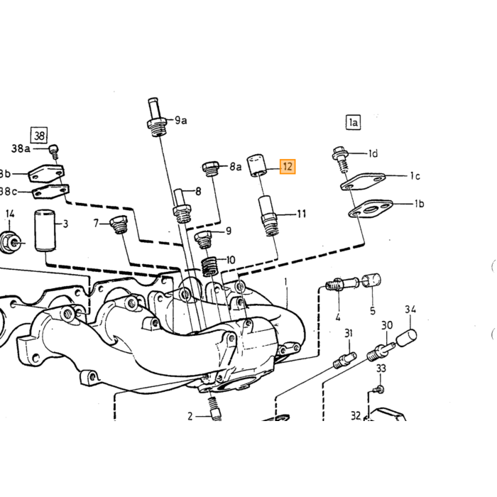 Volvo O-ring flammefælde Volvo varenummer 978345