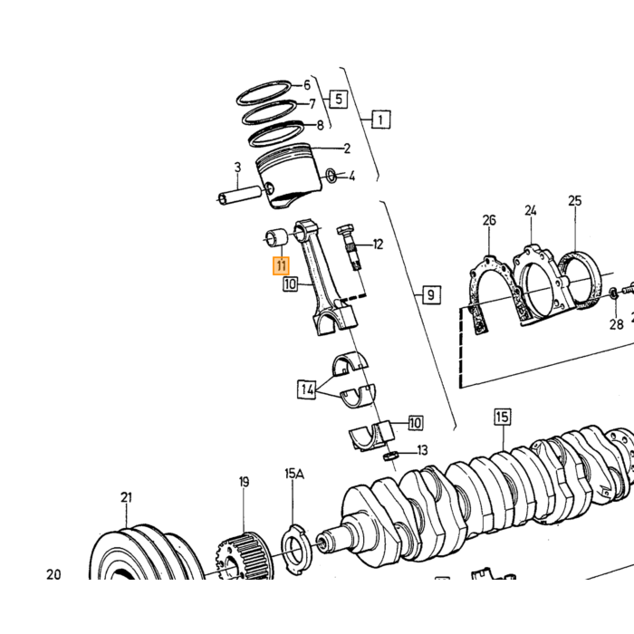 Tagbøjler sølv til tagreling/tagskinne Volvo XC40 max 75kg dakrail wing vorm, voor weinig windgeruis
