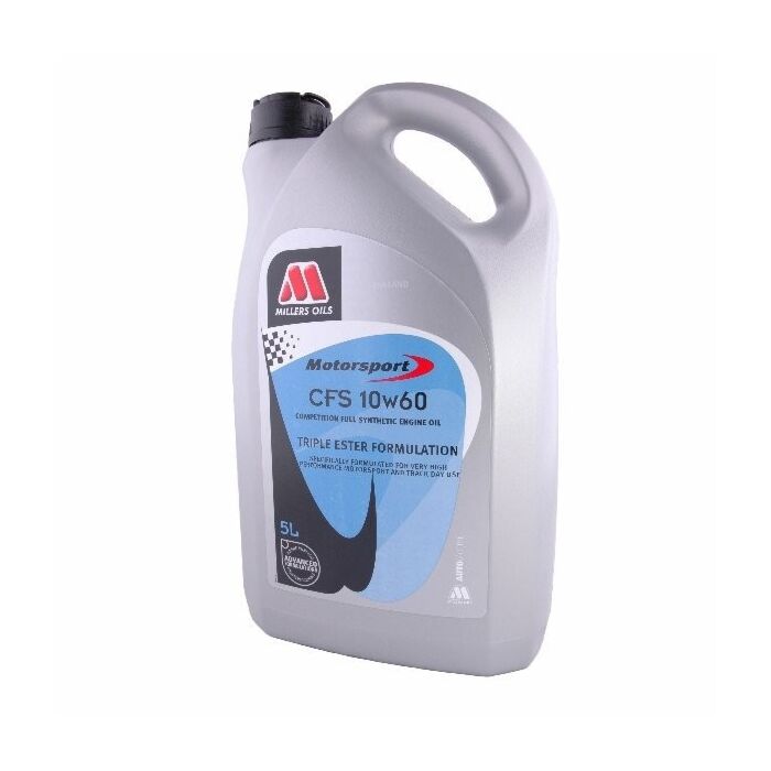 Millers olie 10 W 60 CFS - Jerrycan van 5 liter
