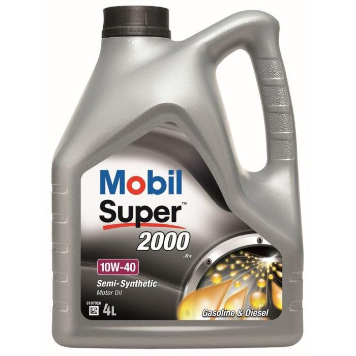 Mobil olie 10W40 semi syntetisk 4 liter V70XC b27 b230f