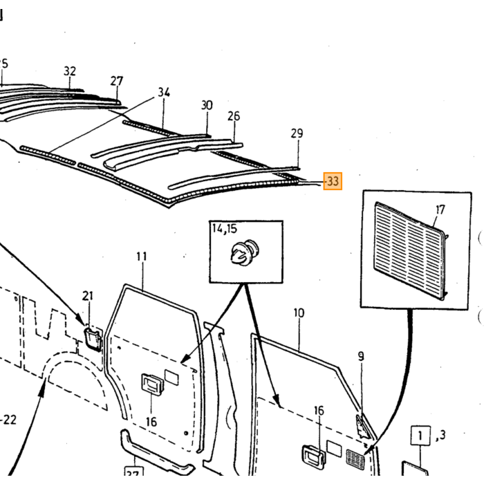 Paneel bediening P1800 E/ES, gebruikt panel 