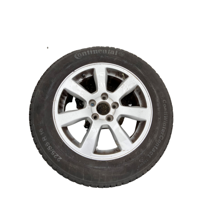 banden met velgen Continental 255/55 R16 met 4 x velg XC velgen