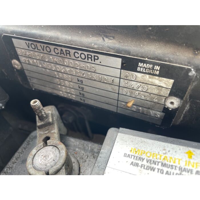 Sort tankdæksel til Volvo V70 850, Product 019
