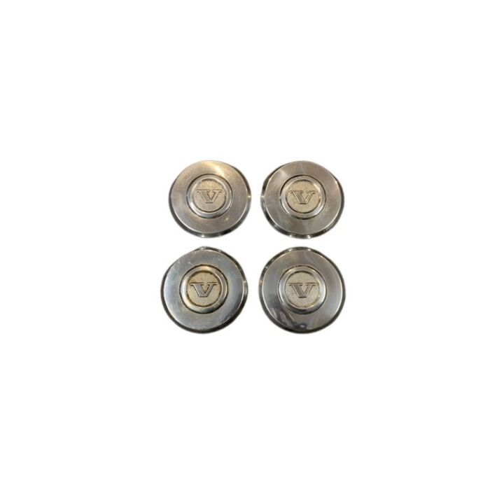 Volvo Navkapselsæt, 4 stk, Navkapsel, til Volvo 240 Series, 242, 244, 245 1975-1984, Used