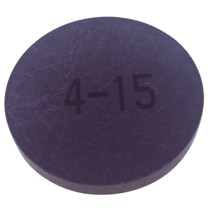 Klepstelplaatje B19+B21+B23+B230 4.30mm