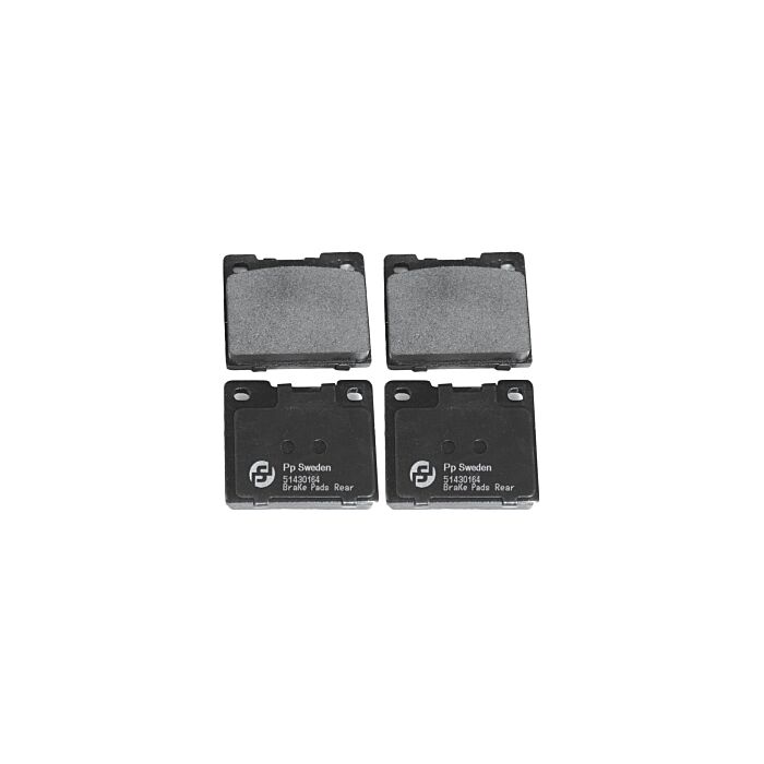 Remblok set achter 140+164+240+260+P1800E+P1800ES type Girling 240 140 260