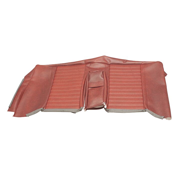 Bekleding Amazon 2 deurs achterbank rug rood 1962-1963 409-236