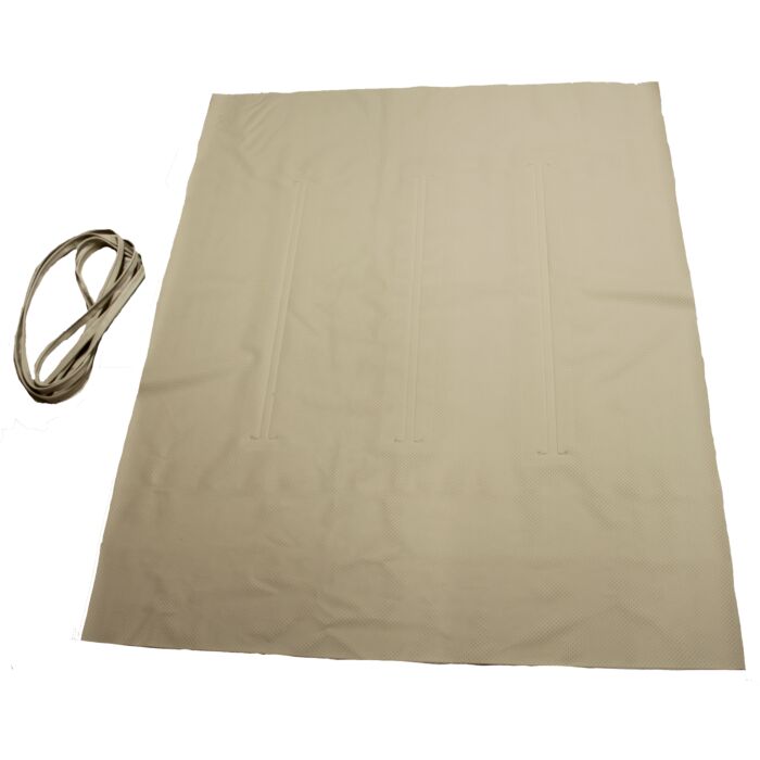 Hemel P1800 coupe niet geperforeerd wit vinyl dakbekleding