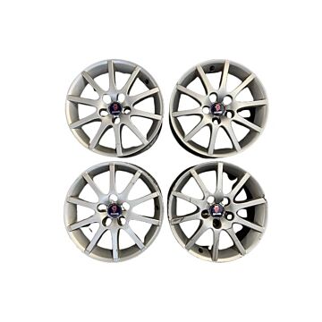 Fælgsæt, 16 tommer, fælg, fælgsæt, original Saab, 12785709, brugt, brugt
