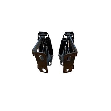 Motorkapscharnier Set Links en Rechts, Bonnet hinge set left and right, Volvo Amazon 120 130 220, 659394, 659395, Gebruikt, Used